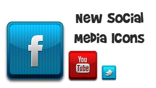 Social Media Icons / Stamps 02