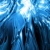 Blue Wavelike Beams Moving HD Video Background 0073