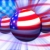 USA Globes Spinning HD Video Background 0104