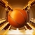 Basketball Brown & Moving Beams HD Video Background 0107