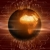 Earth Brown Rotating HD Video Background 0129