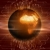 Earth Brown Rotating HD Video Background 0129