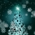 Christmas Decorations Green Spinning & Flying HD Video Background 0286