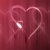 Hearts Maroon Spinning HD Video Background 0306