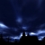 Halloween Black & Blue Clouds Moving HD Video Background 0367