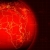 Globe Red Turning HD Video Background 0406