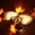 Heart Lockets Gold & Flowers Spinning HD Video Background 0493
