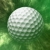 Golf Ball Green Spinning HD Video Background 0567