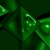 Pyramids Green Spinning HD Video Background 0608