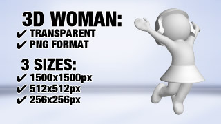 Happy Women 3D