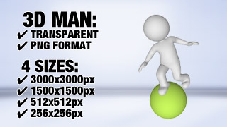 Unbalanced Man 3D