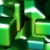 Squares Glossy Green HD Video Background 0772