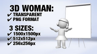Women Presentation 3D