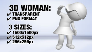Women Oppes 3D