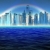 Cityscape & Sea Blue HD Video Background 0919