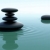 Stones in Balanced Pile HD Video Background 0945