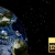 Spinning Earth Quarter Globe HD Video