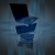 Laptops Blue Spinning HD Video Background 0958