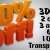 3D Advertising Graphic – 10 Percent Off