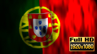 Wavy Flag Portugal Callouts Creative Assets