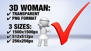 Woman Well Done 3D
