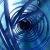 Swirling & Turning Circles Blue HD Video Background 1014