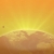Earth Yellowish Rotating HD Video Background 1024