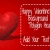 Valentine’s Day Background 04 Polygon Heart