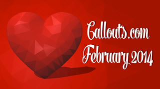 Callouts February 2014, Happy Valentine’s Day