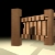 Wooden Puzzle Forming A Shape & Rotating HD Video Background 1055