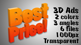 3D Advertising Graphic – Best Price