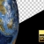 Spinning Globe Chroma Key Video