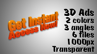3D Advertising Graphic – Get Instant Access Now