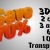 3D Advertising Graphic – Save 70 Percent