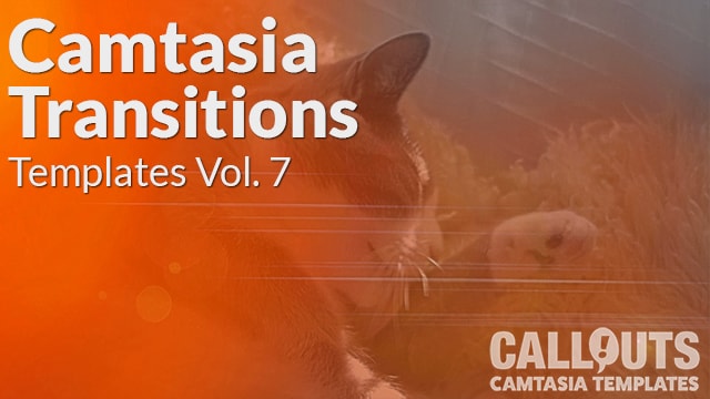 Camtasia Transitions Vol 7 Callouts Creative Assets