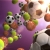 Multiple Sports Balls Spinning HD Video Background 1302