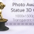 Photo Award Statue 3D Guy