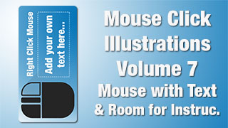 Mouse Click Illustrations 07