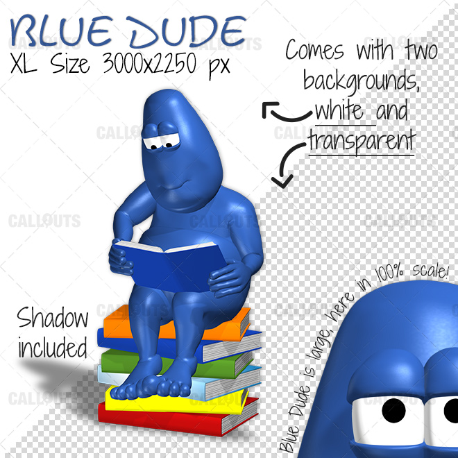 10016-BlueDude-readsbook-Overview