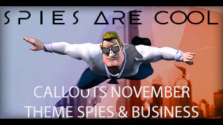 November 2015 “Spies are Cool” Business and Spy Presentation Resources