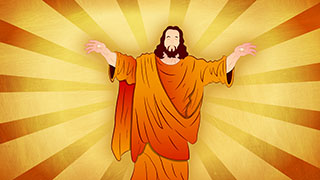 Jesus Illustrated Background 01