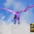 Dragon Flying Through Clouds Animation