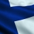 Finland Waving Flag Close-Up