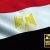 Egypt Waving Flag Close-Up