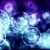 Blue And Violet Bokeh Of Bubbles 1499