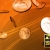 Euro Coins Raining on Sepia Video Background 2078
