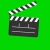 Animated Cinema Clapboard Green Screen