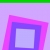 Flat Styled Green Screen Transition Square Purple