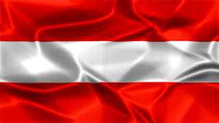 Austria Silky Flag Graphic Background