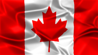 Canada Silky Flag Graphic Background